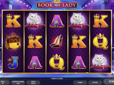 Игровой автомат Book Of Lady от Endorphina
