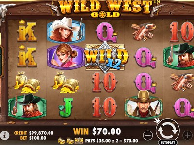 Игровой автомат Wild West Gold производителя Pragmatic Play